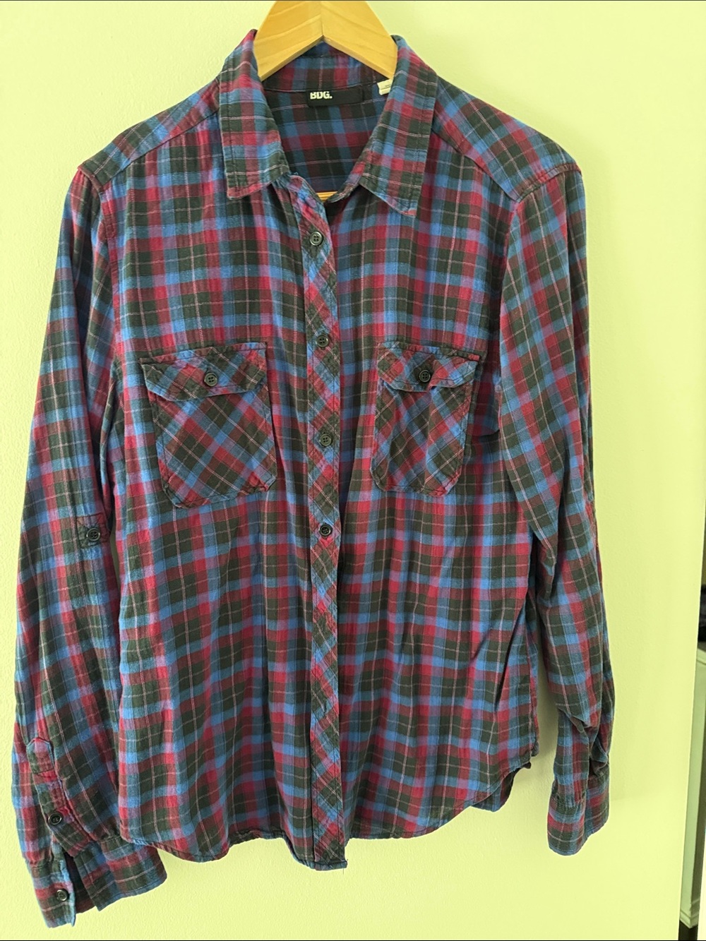 GORGEOUS LIMITED EDITION VINTAGE BDG SIZE LARGE BLOUSE/SHIRT